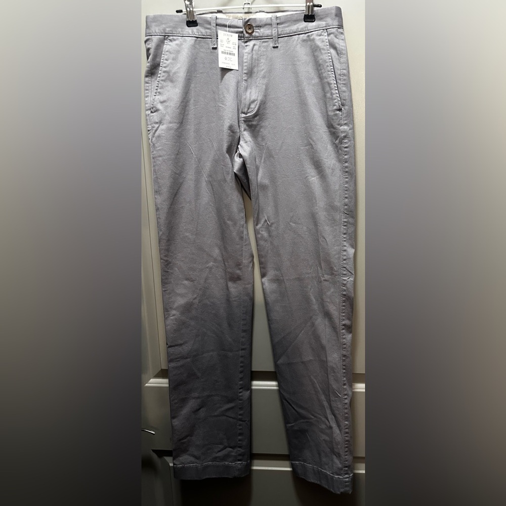 J. Crew Size 29/32 Straight Slate Colored Pants NWT